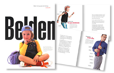 Belden Annual Report 2001