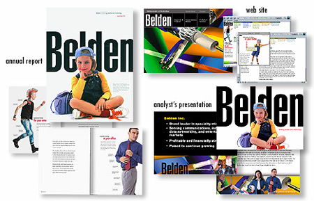Belden 01 Annual Report, Web Site, Analyst Presentation