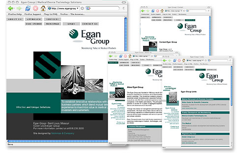 Egan Group Web Site