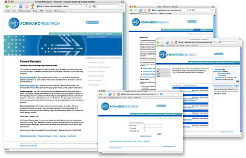 Forward Research Web Site